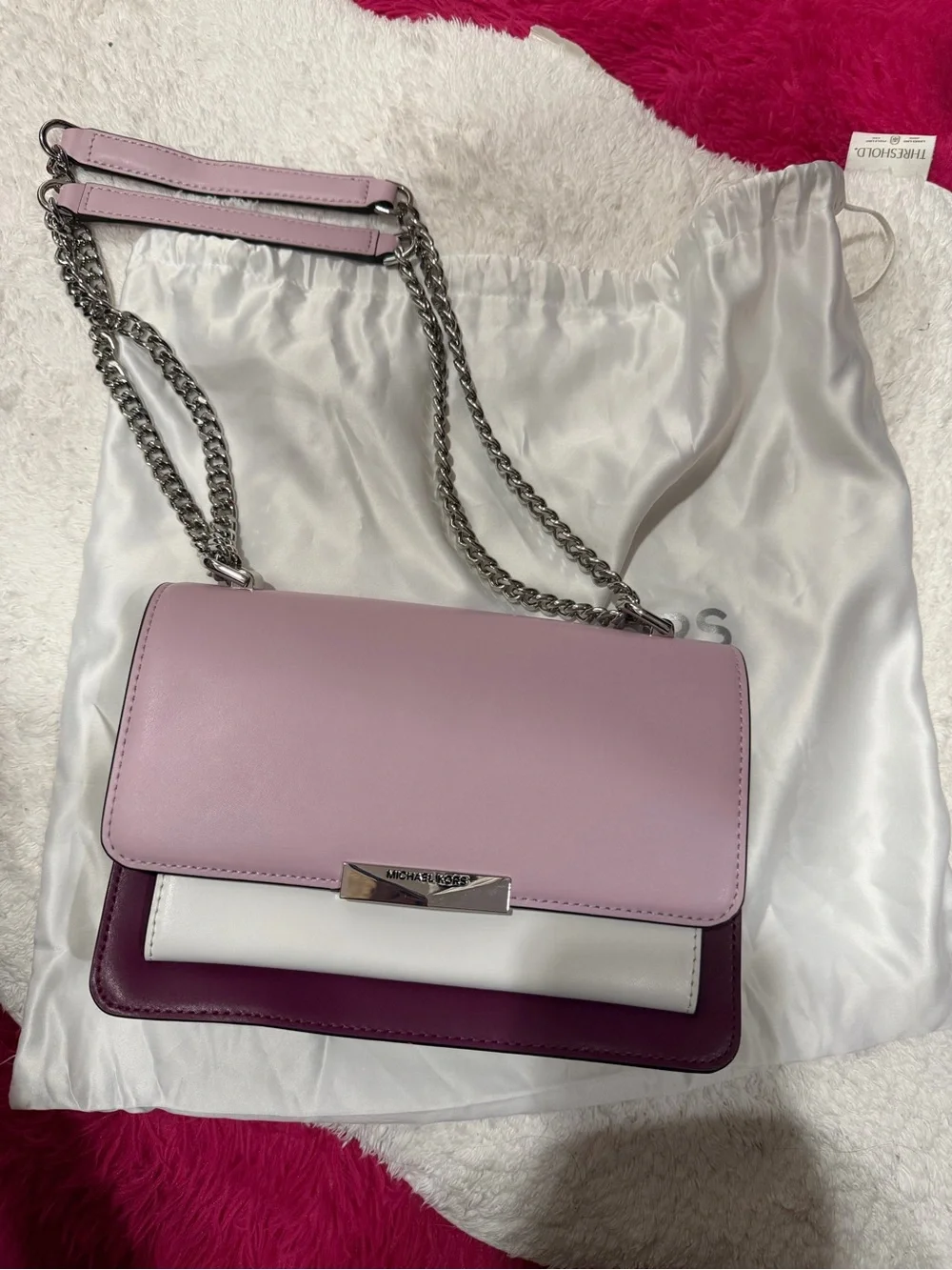Michael Kors Red Mini Top-Handle Crossbody